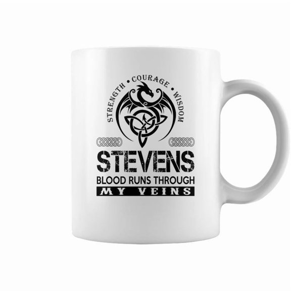 Stevens Blood Runs Through My Veins Coffee Mugs