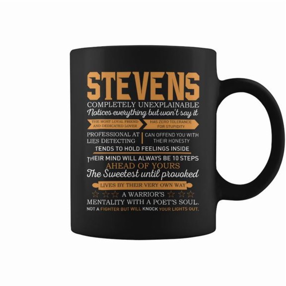 Stevens Completely Unexplainable Notices Everything But WonT Say It Name Coffee Mugs