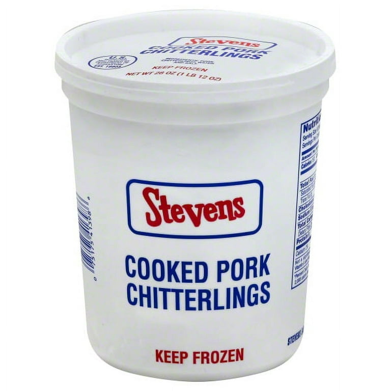 Stevens Cooked Pork Chitterlings Frozen