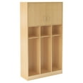 thumbnail image 1 of Stevens ID Systems 84" High Triple Locker Storage with Upper Secured Storage, 1 of 3