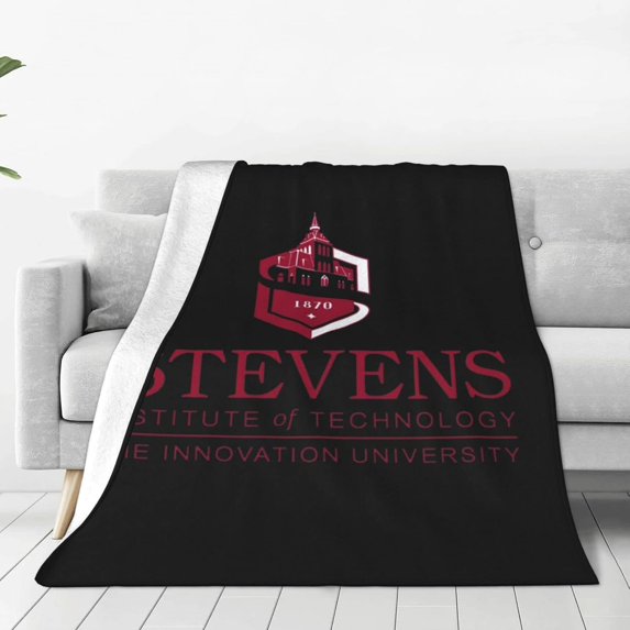 Stevens Institute of Technology Queen Blanket Lightweight Blanket for Bed, Sofa Microplush - Ultra Soft Warm Blanket