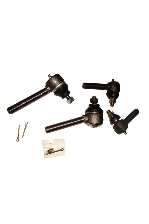 Tie Rod Drag Link End Kit w/ Castle Nut Fits Ford Tractor 600 2000 4000 2N 8N 9N +