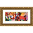 thumbnail image 1 of Stevenson, Graeme 14x8 Gold Ornate Wood Framed with Double Matting Museum Art Print Titled - Venice Nights, 1 of 4