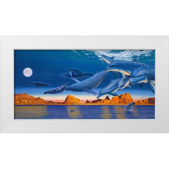 Stevenson, Graeme 14x9 White Modern Wood Framed Museum Art Print Titled - The Return Home