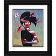 thumbnail image 1 of Stevenson, Graeme 15x18 Black Ornate Wood Framed with Double Matting Museum Art Print Titled - Black Swallow, 1 of 4