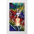 thumbnail image 1 of Stevenson, Graeme 9x14 White Modern Wood Framed Museum Art Print Titled - Rainbow Mask, 1 of 4