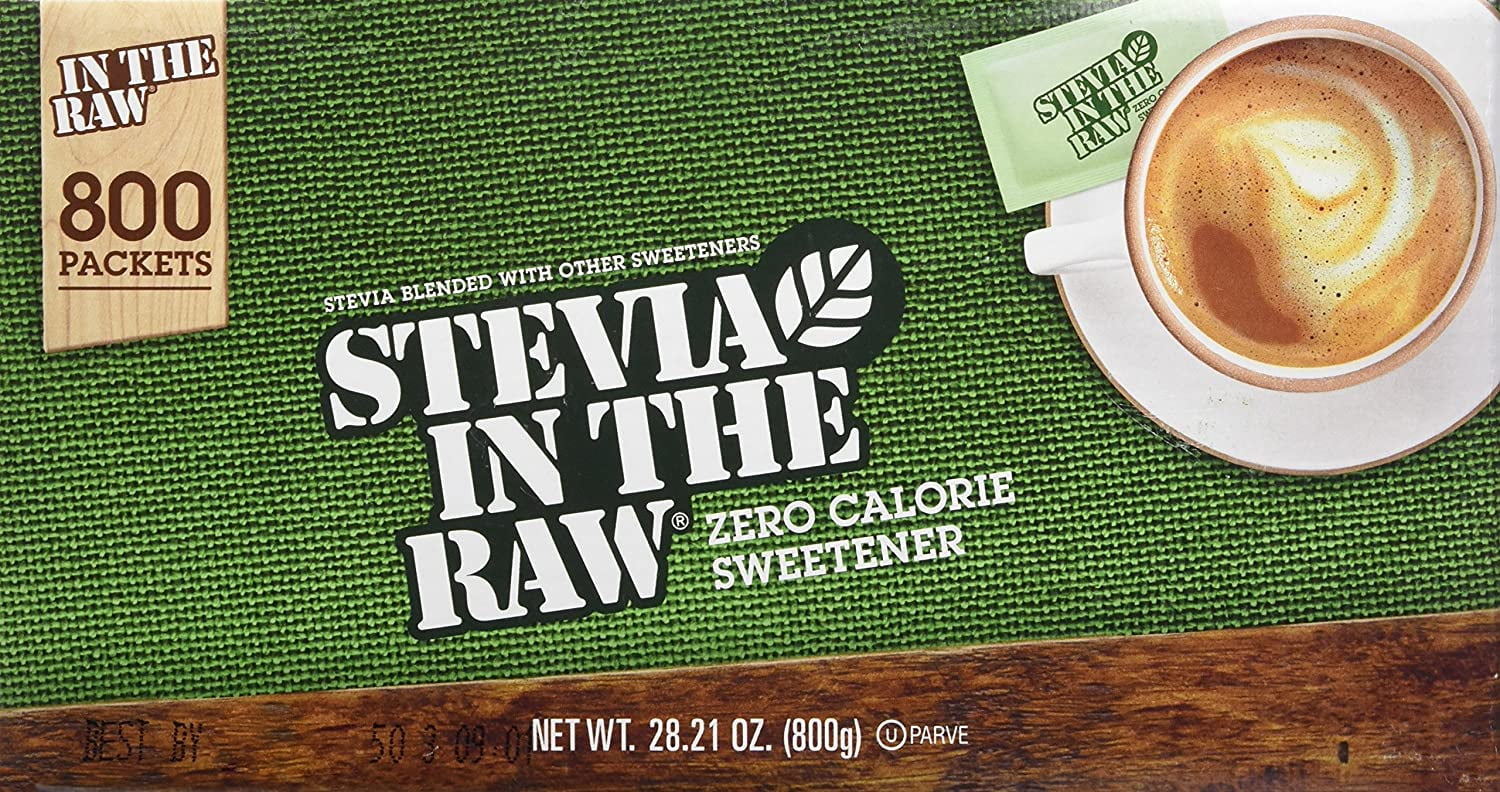 Stevia In The Raw ZeroCalorie Sweetener, 800 Packets