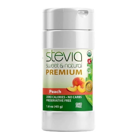 Stevia International Powdered Stevia Peach 45g 45 g Powder