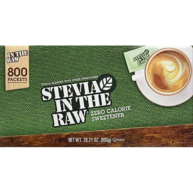 Stevia in the Raw Zero Calorie Sweetener Portion Packets, 800count