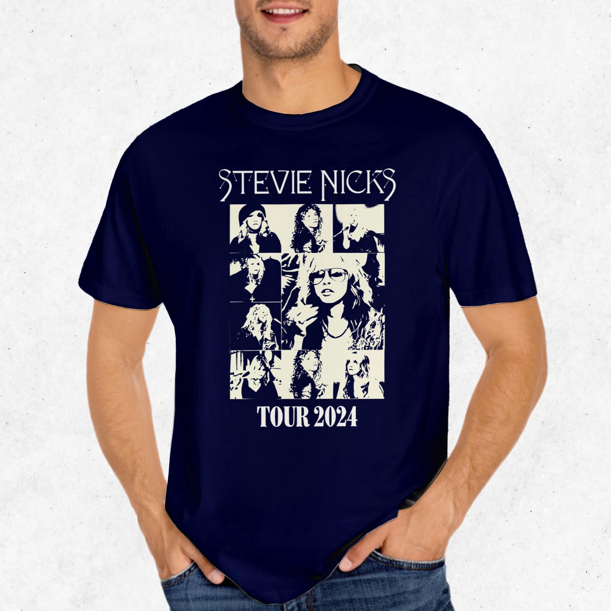 Stevie Nicks 2024 Tour T-Shirt - Iconic Rock Merch with Tour Schedule ...