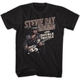 thumbnail image 1 of Stevie Ray Vaughan Double Trouble Black Adult T-Shirt 5Xl, 1 of 2