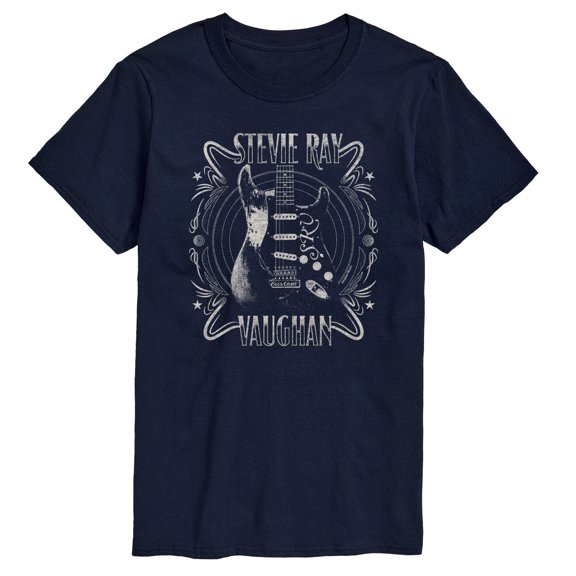 Stevie Ray Vaughan - Guitar  - Men's Short Sleeve Graphic T-Shirt