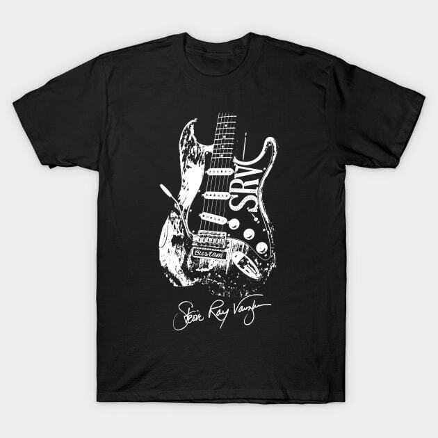 Stevie Ray Vaughan Number One Guitar TShirt