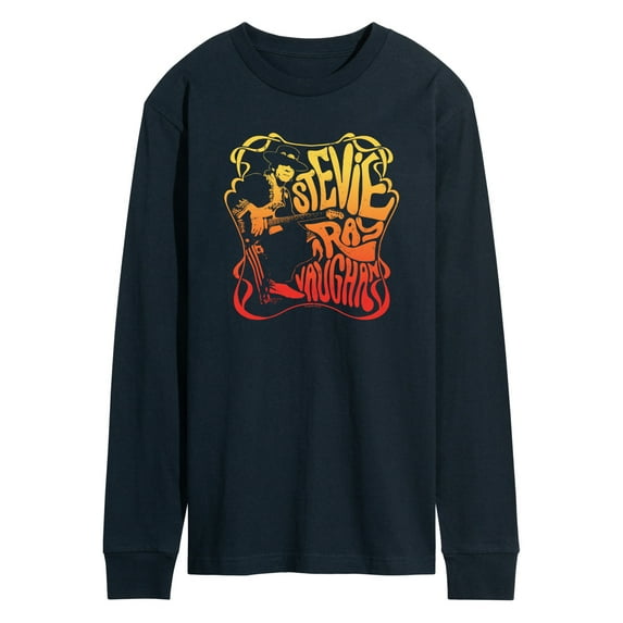 Stevie Ray Vaughan - Psychedelic - Men's Long Sleeve T-Shirt