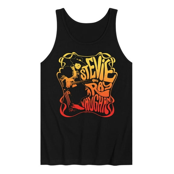 Stevie Ray Vaughan - Psychedelic - Mens Jersey Tank