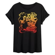 Stevie Ray Vaughan - Psychedelic - Womens Oversized T-Shirt