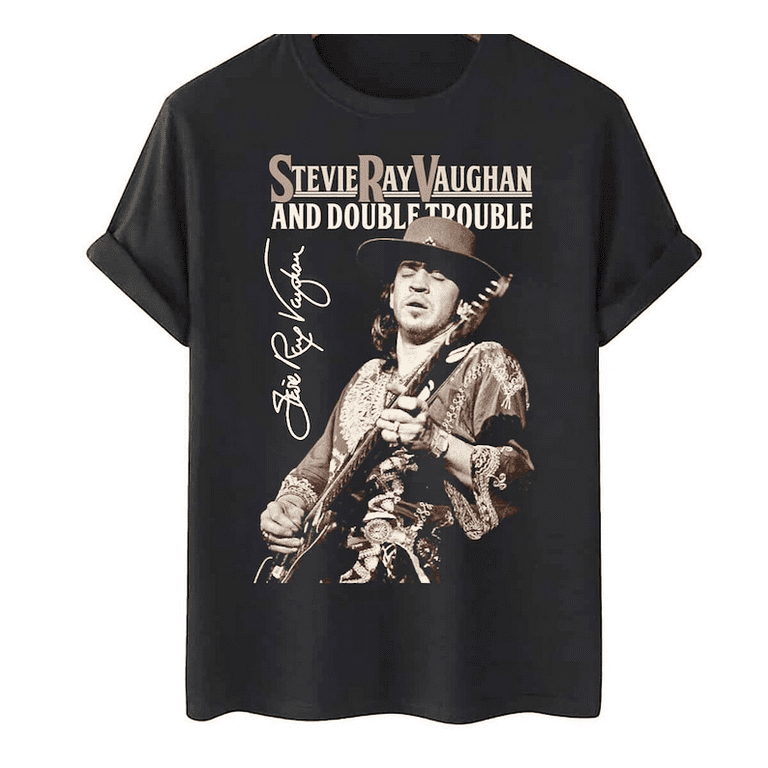 Stevie Ray Vaughan 1989 Tour Tシャツ 80s Vintage Stevie Ray Vaughan 1989 Double Trouble in Step