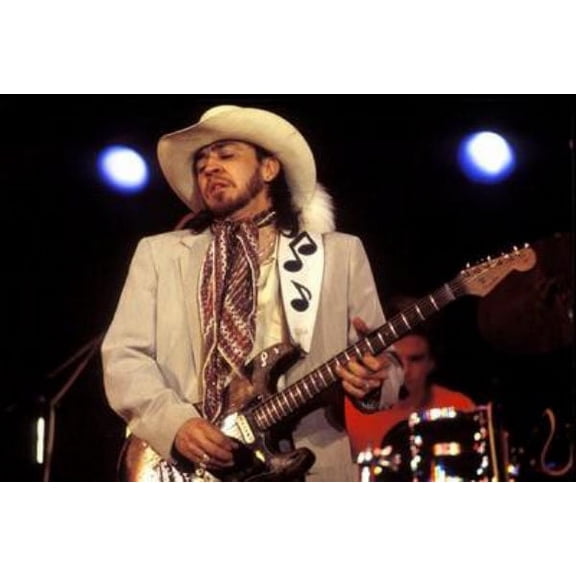 Stevie Ray Vaughn poster Metal Sign 8inx 12in Metal Art Print 8x12 Square Adults AB Posters