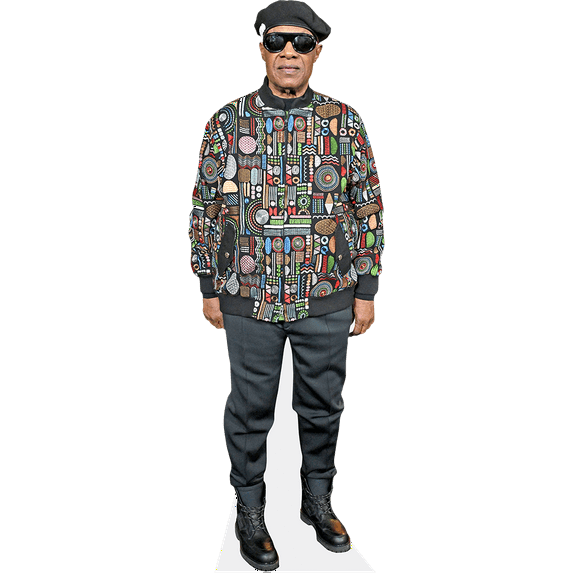 Stevie Wonder (Jacket) Life Size Cutout. Standee.