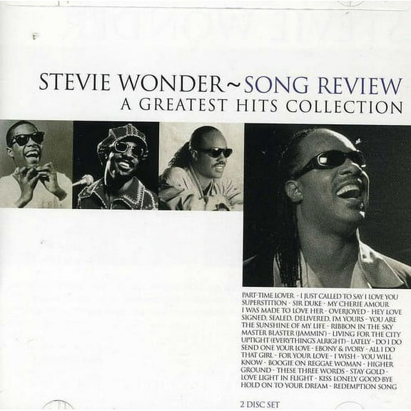 Stevie Wonder - Song Review: Greatest Hits - Music & Performance - CD