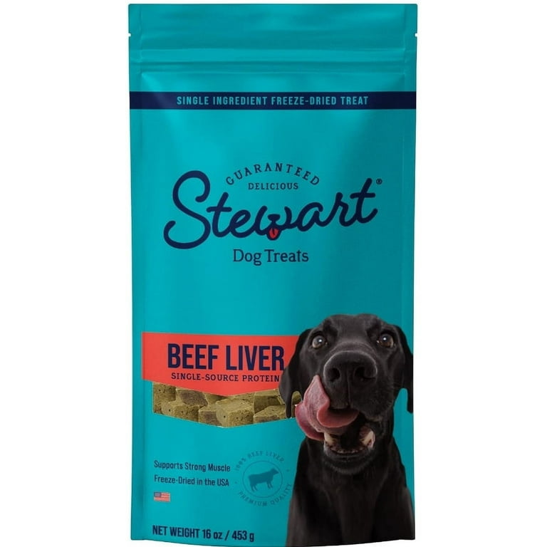 Stewart Beef Liver Freeze Dried Dog Training Treats