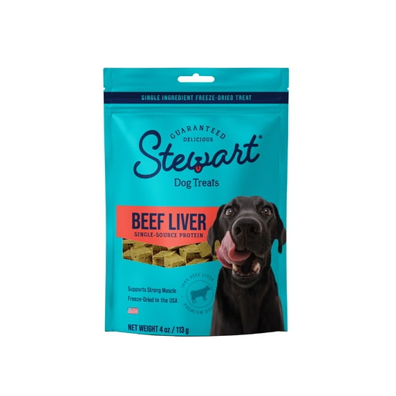 Stewart Freeze Dried Beef Liver - 4 oz Pouch