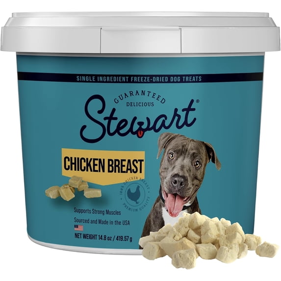 Stewart Freeze Dried Chicken Breast - 14.8 oz Tub