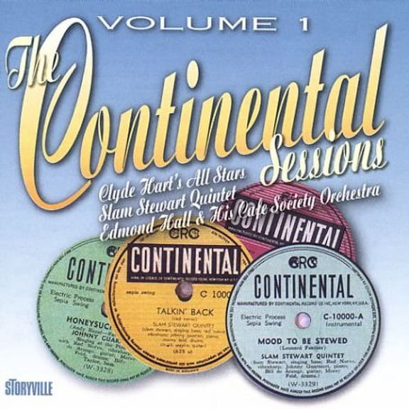Stewart/Hart/Hall - Continental Sessions 1 - CD