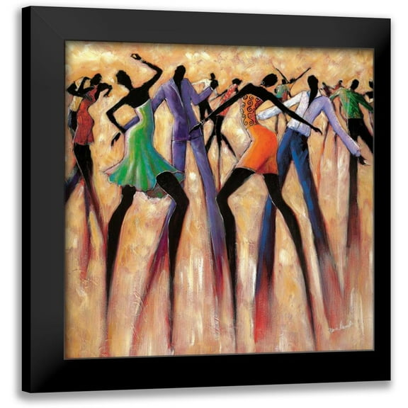 Stewart, Monica 12x12 Black Modern Framed Museum Art Print Titled - T.G.I.F.