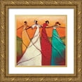thumbnail image 1 of Stewart, Monica 15x15 Gold Ornate Wood Framed with Double Matting Museum Art Print Titled - Unity, 1 of 4