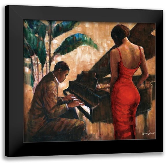 Stewart, Monica 22x20 Black Modern Framed Museum Art Print Titled - Enchanting Keys