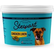 STEWART PRO-TREAT Stewart Freeze Dried Chicken Liver - 1.5 oz Tub