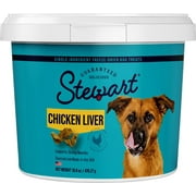 STEWART PRO-TREAT Stewart Freeze Dried Chicken Liver - 16.8 oz Tub