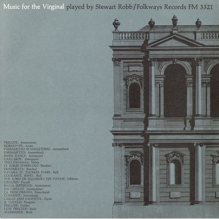 Stewart Robb - Music Played on the Virginal - Music & Performance - CD