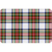 Stewart Royal Dress Plaid Scottish Bath Mat, Bathroom Rug, Washable Microfiber Soft Doormats Shower Mat, Home Decor Non-Slip Super Absorbent