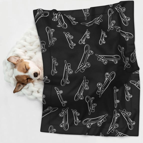Stewart Royal Dress Plaid Scottish Dog Blankets for Small Dogs, Puppy Blanket Cute Pet Blanket for Dog, Puppy, Cat, Kitten Small