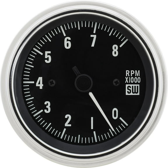 Stewart Warner 82181 Sidewinder Tachometer, 0-8K RPM