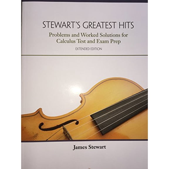 Pre-Owned Stewart's Greatest Hits: Problems and Worked Solutions for Calculus Test and Exam Prep Paperback