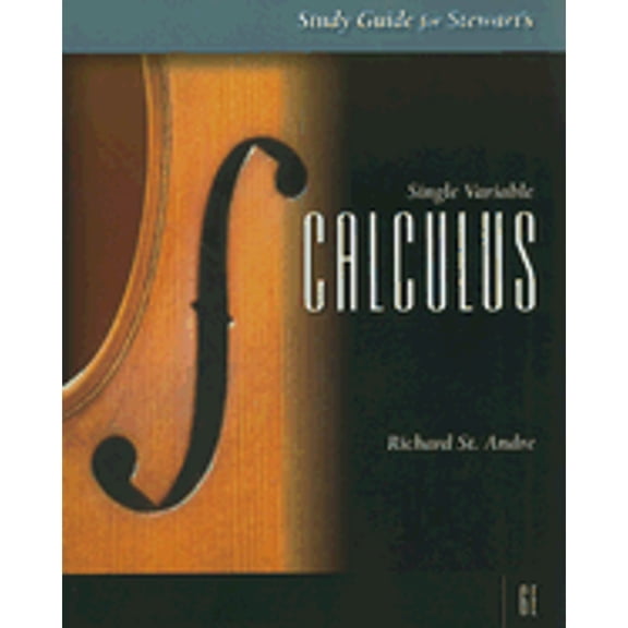 Stewart's Single Variable Calculus (Paperback) by James Stewart