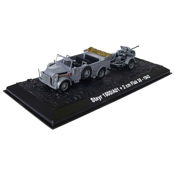Steyr 1500/A01 with 2cm Flak 38, Panzergrenadier Division "Grossdeutschland," German Army, Eastern Front, February, 1943 (1:72)