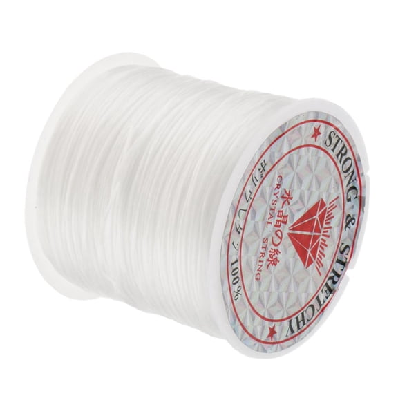 Stgfyxgs 1 piece Hair Weave Weaving Sew Sewing Bead Feather Decor Thread for Weft Hair Extensions