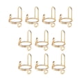 thumbnail image 1 of Stgfyxgs 10 Pieces Fingernail s Removable Nail Art Decoration Halal Nail s Set gold, 1 of 9