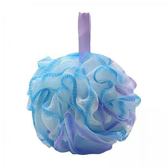 Stgfyxgs 2xBath Mesh Pouf Loofah Bath Sponge, Bathroom Supplies, Body Cleaning Tool, Portable Hangable Shower Pouf Shower Sponge Exfoliating Body Scrubber , 2 Pcs