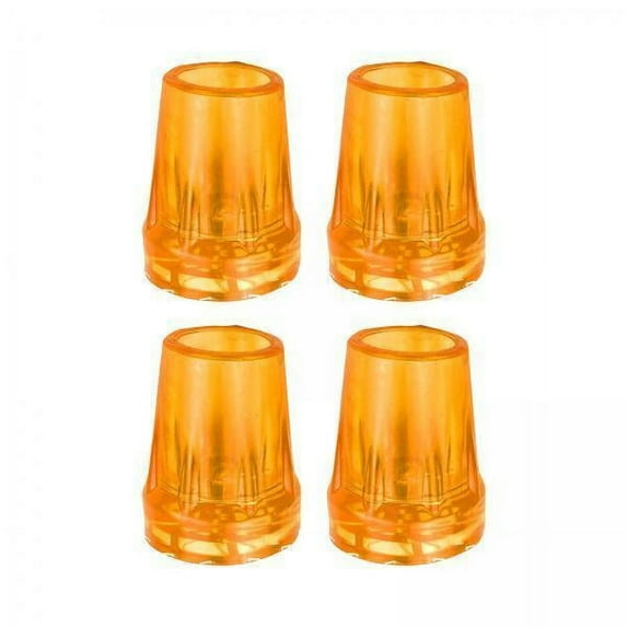 Stgfyxgs 3x4Pcs Tips Rubber Cane Tips for Hiking Sticks Seniors Walking es Yellow 28mm Hole