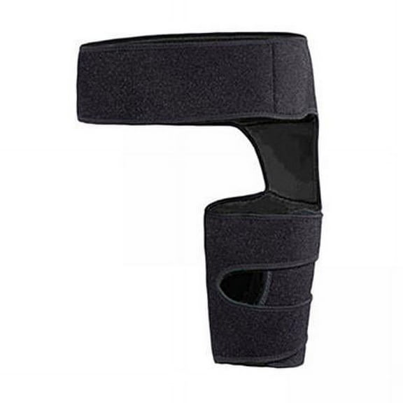 Stgfyxgs 4xHip Brace Thigh Compression Sleeve for Hip Fler Strain Men Women Both Legs Black