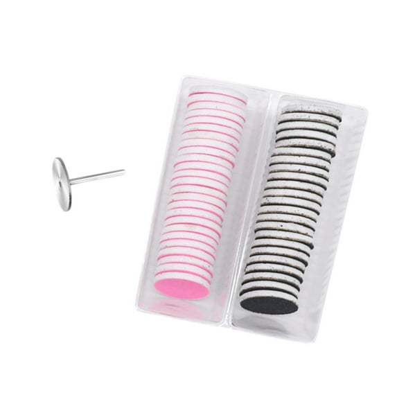 Stgfyxgs 50 Pieces Replaceable s Discs for Electric Foot File Callus Remover Disc Tool Sanding Discs Set Refill Discs 20mm