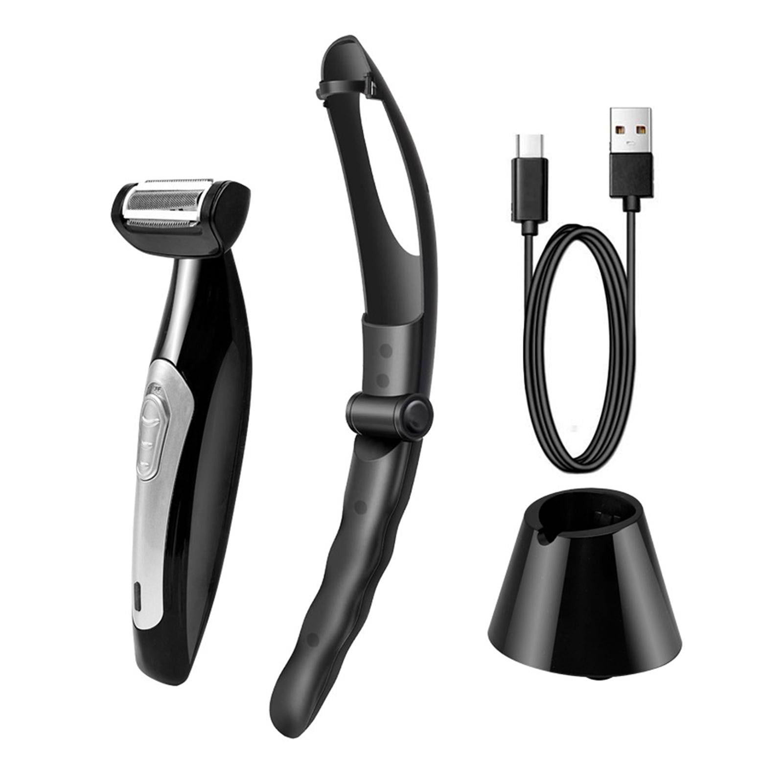 Stgfyxgs Back Hair Removal Wet and Dry Using Ergonomic Handle Remoavble Body Grooming