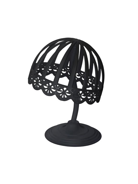 Children Hat Rack Strong Load Bearing Sturdy Caps Storage Rack for Shops Men , Black Style C
