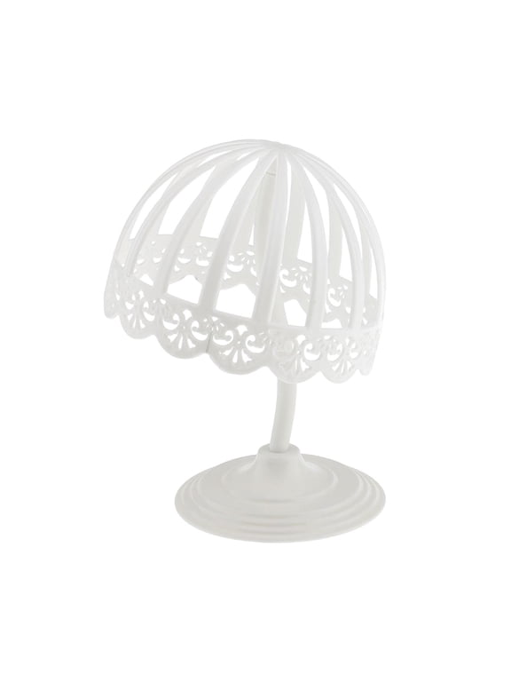 Children Hat Rack Strong Load Bearing Sturdy Caps Storage Rack for Shops Men , White Style A