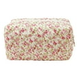 thumbnail image 1 of Stgfyxgs Cosmetic Bag Travel Cosmetics Storage Bag Flower Printed Stylish Handbag Make up Organizer for Dresser Hotel Wedding Bathroom Red Green, 1 of 9